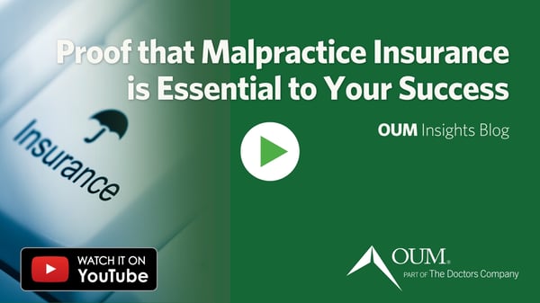 Video Thumbnail - Proof that Malpractice Insurance is Essential to Your Success