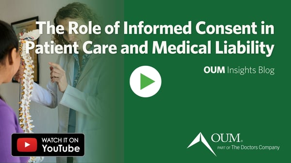 Video Thumbnail - The Role of Informed Consent in Patient Care and Medical Liability